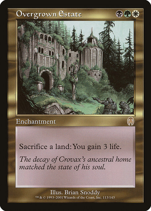 Overgrown Estate highlighted card art