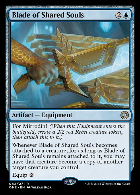 Blade of Shared Souls from Phyrexia: All Will Be One Promos