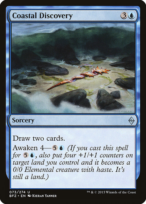 Coastal Discovery highlighted card art
