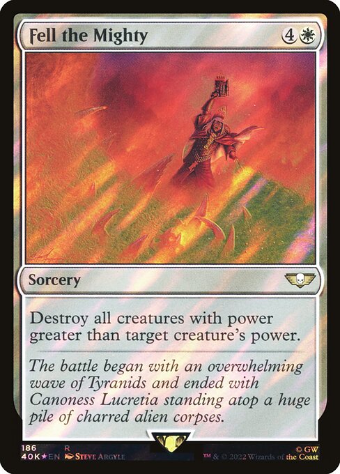 Fell the Mighty from Warhammer 40,000 Commander
