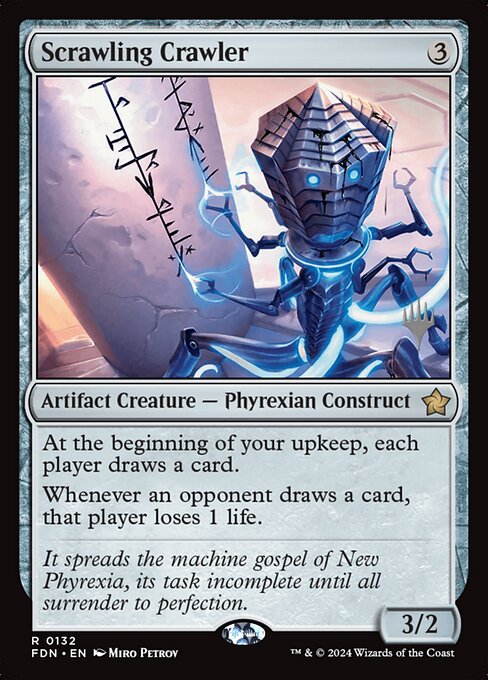 Scrawling Crawler from Foundations Promos