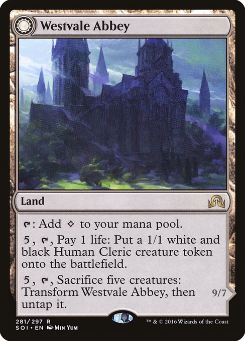 Westvale Abbey // Ormendahl, Profane Prince from Shadows over Innistrad