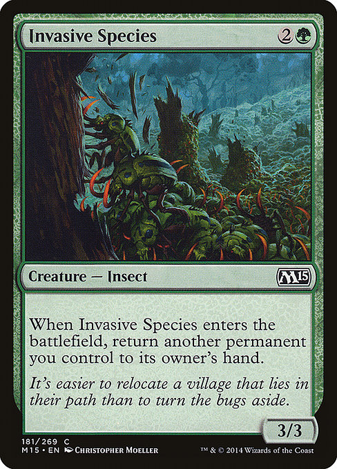 Invasive Species highlighted card art