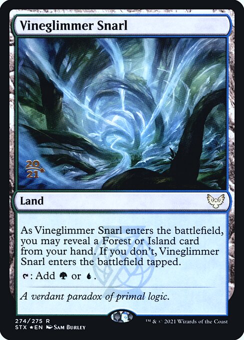 Vineglimmer Snarl from Strixhaven: School of Mages Promos