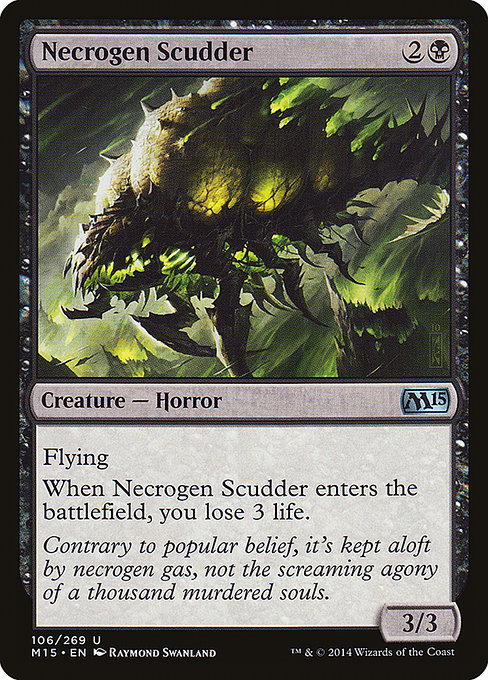 Necrogen Scudder highlighted card art