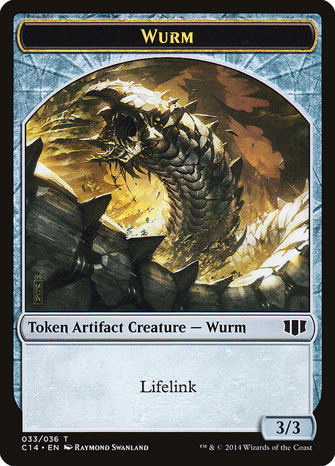 Wurm from Commander 2014 Tokens