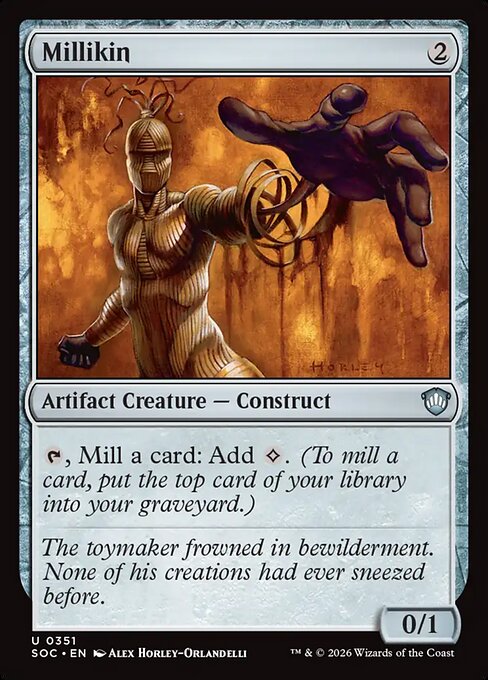 Millikin from Secrets of Strixhaven Commander