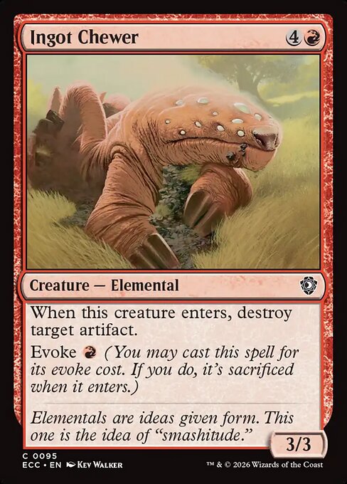 Ingot Chewer from Lorwyn Eclipsed Commander