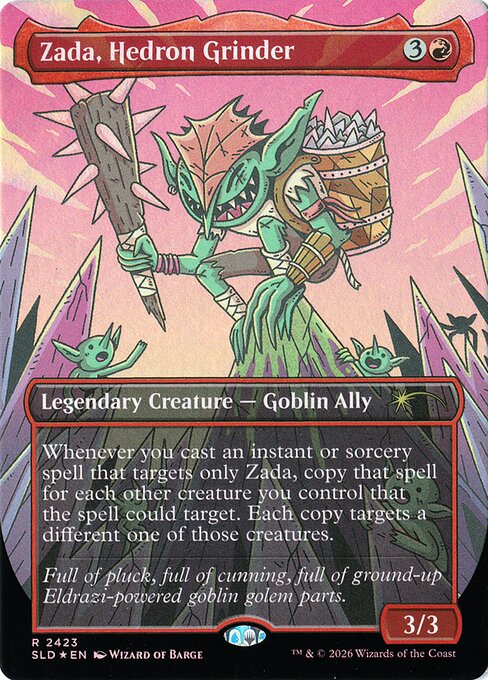 Zada, Hedron Grinder from Secret Lair Drop