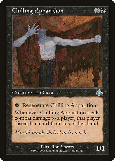 Chilling Apparition highlighted card art