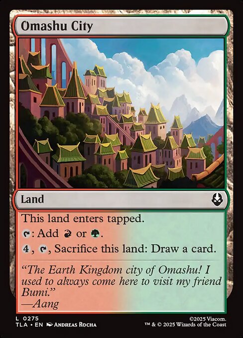 Omashu City from Avatar: The Last Airbender