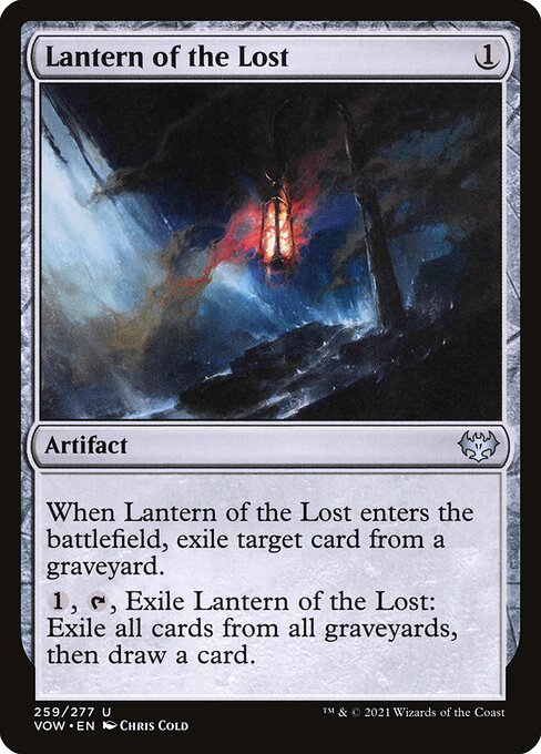 Lantern of the Lost from Innistrad: Crimson Vow