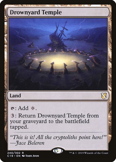 Drownyard Temple from Commander 2019
