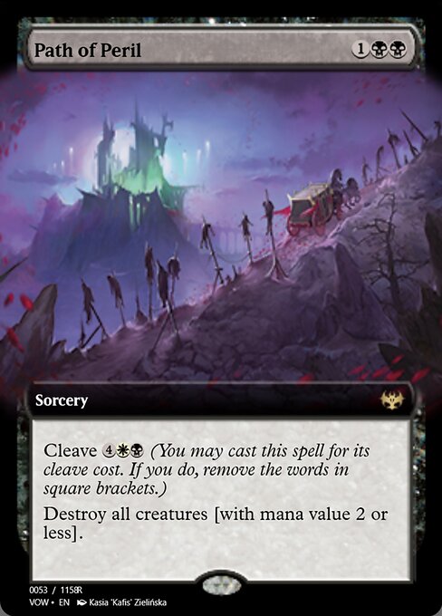 Path of Peril highlighted card art