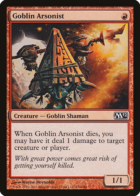 Goblin Arsonist from Magic 2012