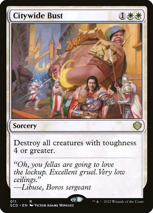 Citywide Bust highlighted card art