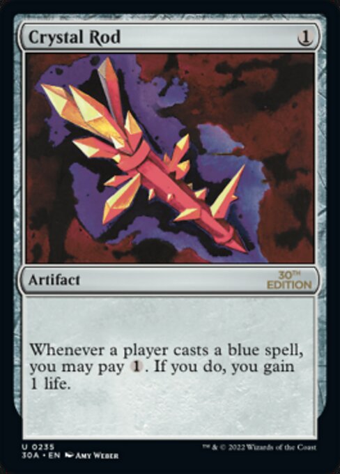 Crystal Rod from 30th Anniversary Edition