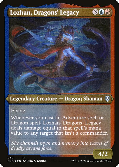 Lozhan, Dragons' Legacy from Commander Legends: Battle for Baldur's Gate