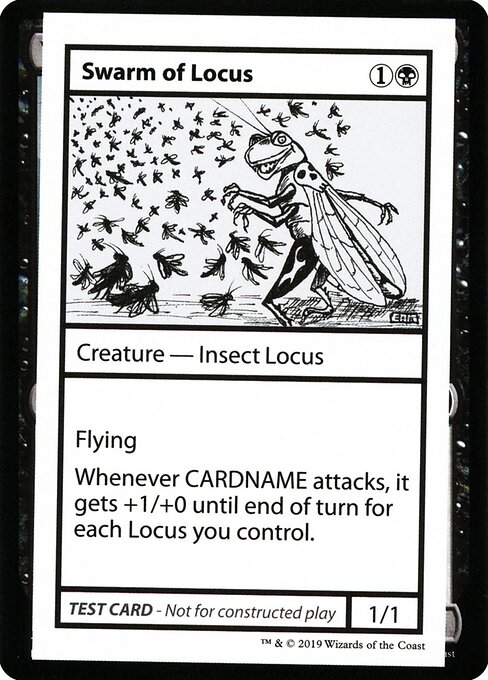 Swarm of Locus highlighted card art