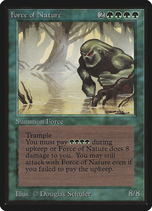 Force of Nature from Limited Edition Beta