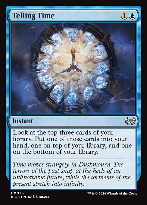 Telling Time from Duskmourn: House of Horror Commander