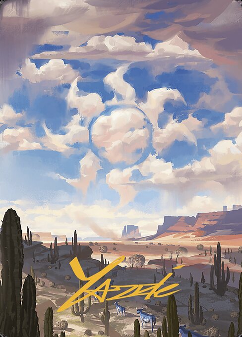 Plains // Plains from Outlaws of Thunder Junction Art Series