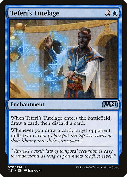 Teferi's Tutelage from Core Set 2021