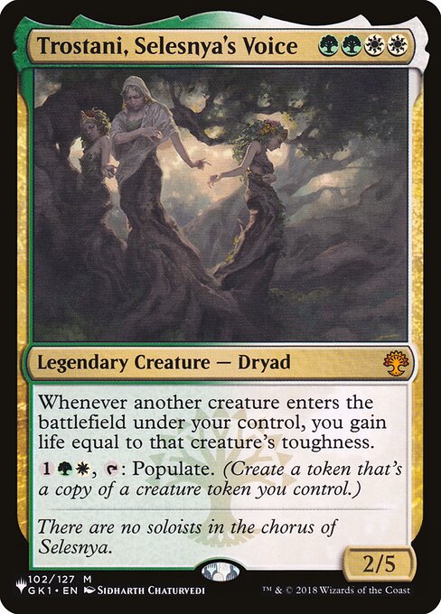 Trostani, Selesnya's Voice highlighted card art