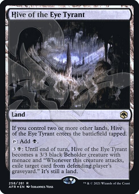 Hive of the Eye Tyrant from Adventures in the Forgotten Realms Promos