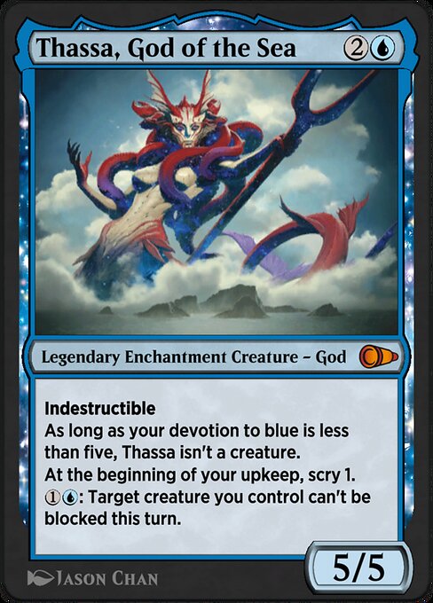 Thassa, God of the Sea highlighted card art
