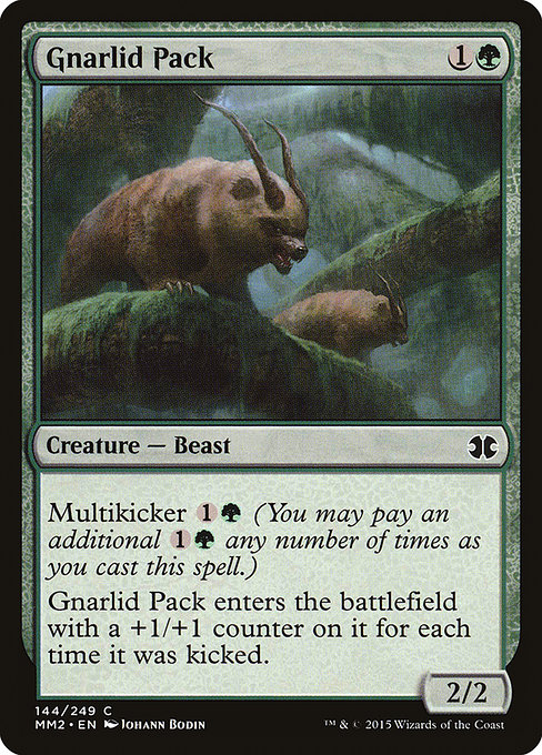 Gnarlid Pack from Modern Masters 2015