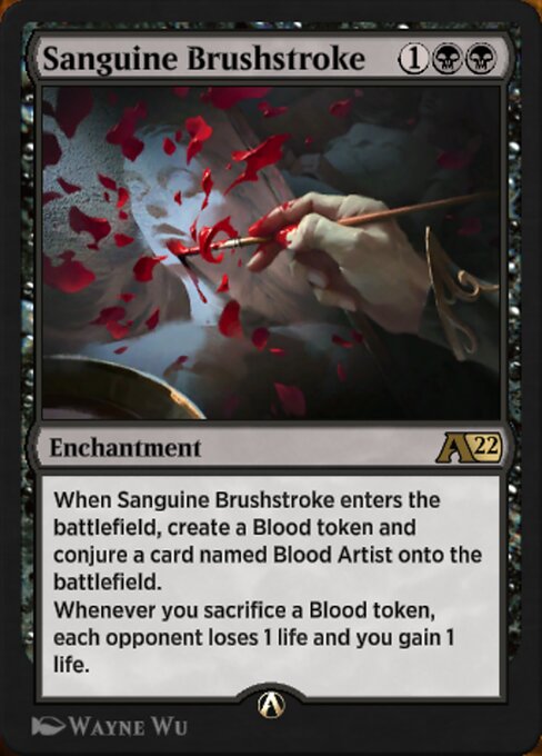 Sanguine Brushstroke from Alchemy: Innistrad