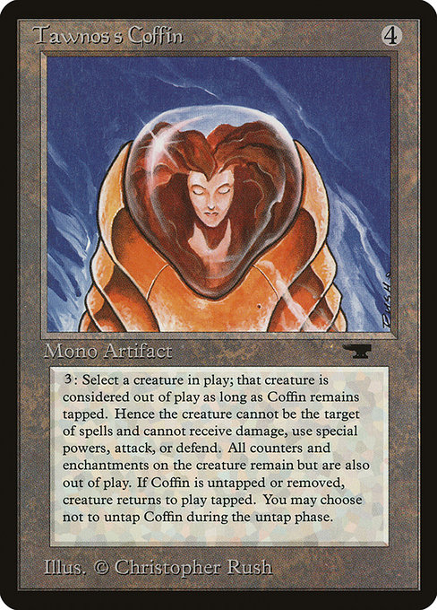 Tawnos's Coffin from Antiquities