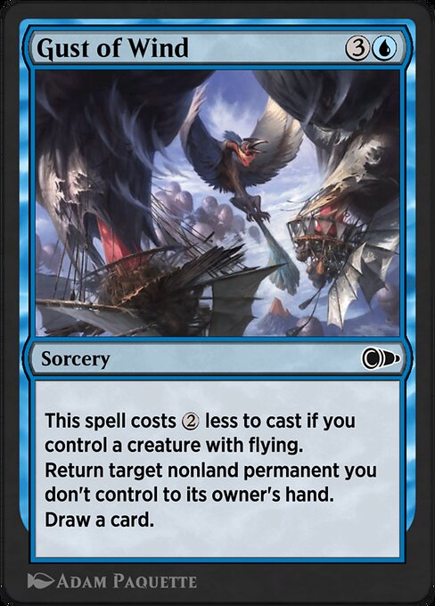 Gust of Wind highlighted card art