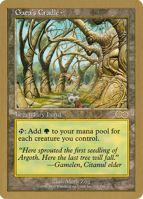Gaea's Cradle from World Championship Decks 1999
