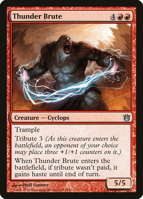 Thunder Brute highlighted card art