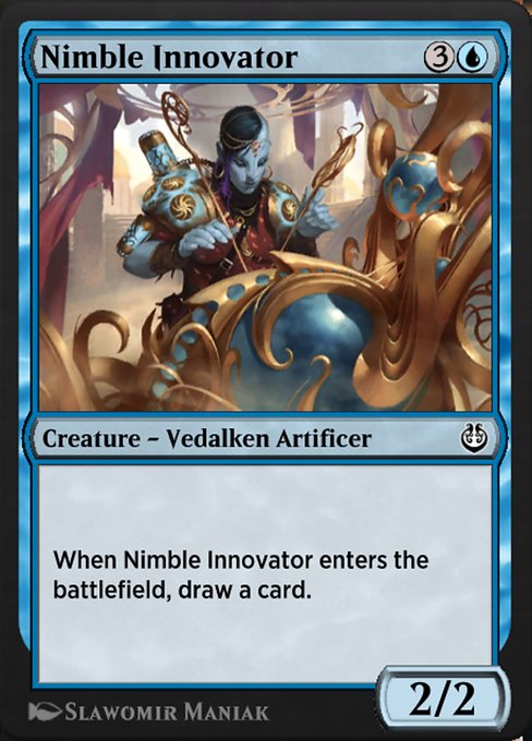 Nimble Innovator highlighted card art