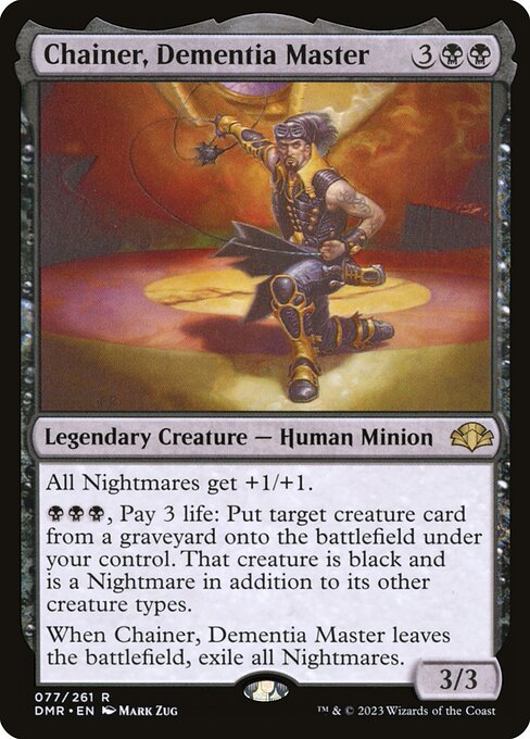 Chainer, Dementia Master from Dominaria Remastered