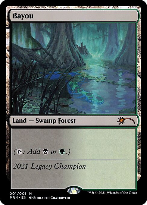 Bayou from Legacy Championship