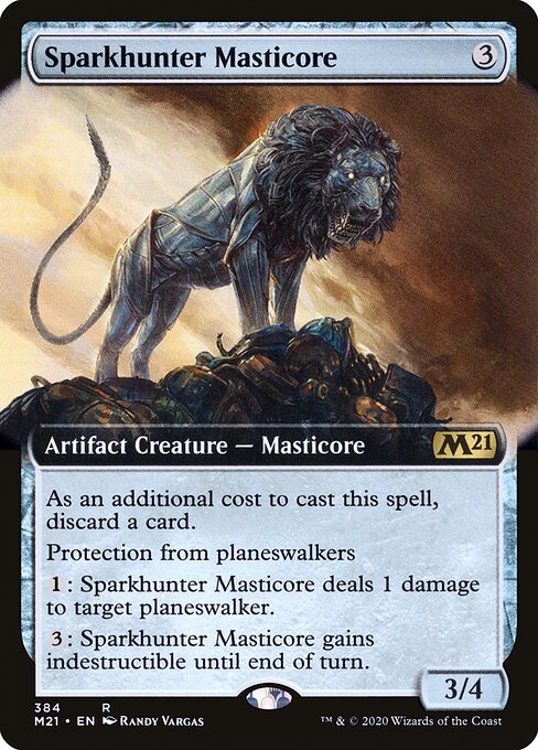 Sparkhunter Masticore from Core Set 2021