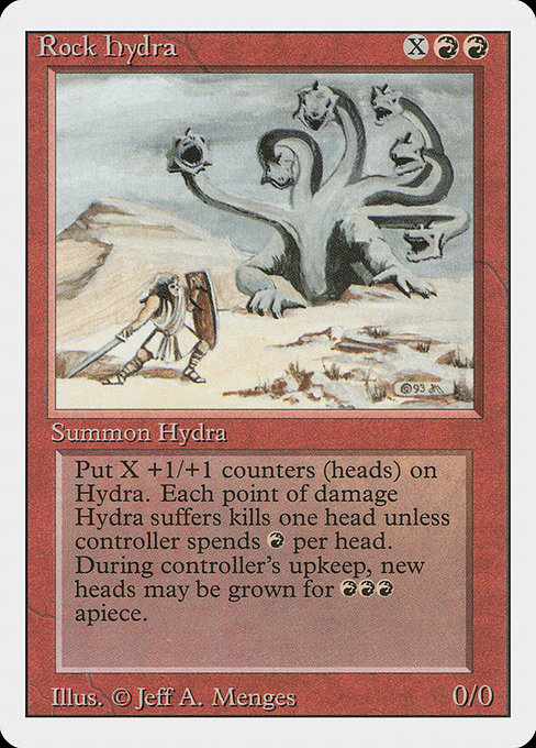 Rock Hydra from Revised Edition