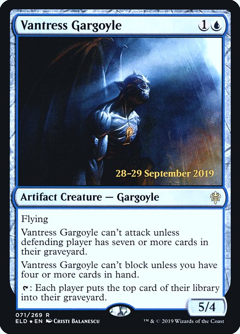 Vantress Gargoyle highlighted card art