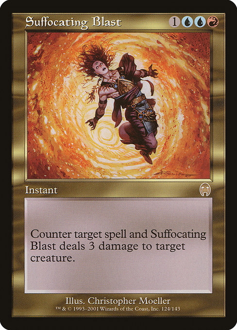 Suffocating Blast highlighted card art