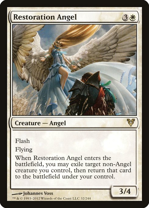 Restoration Angel from Avacyn Restored