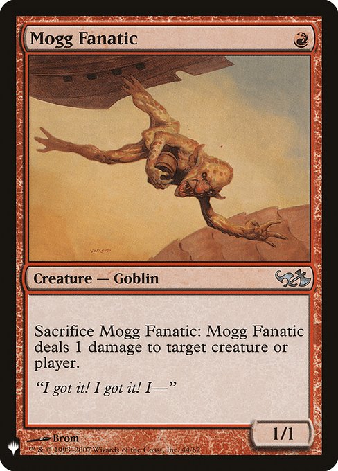 Mogg Fanatic highlighted card art