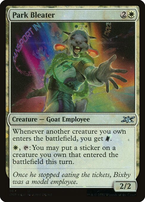 Park Bleater from Unfinity