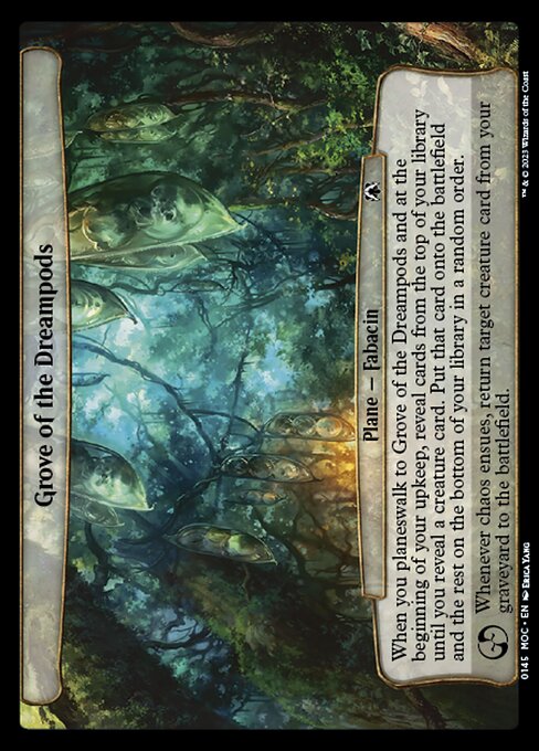 Grove of the Dreampods highlighted card art