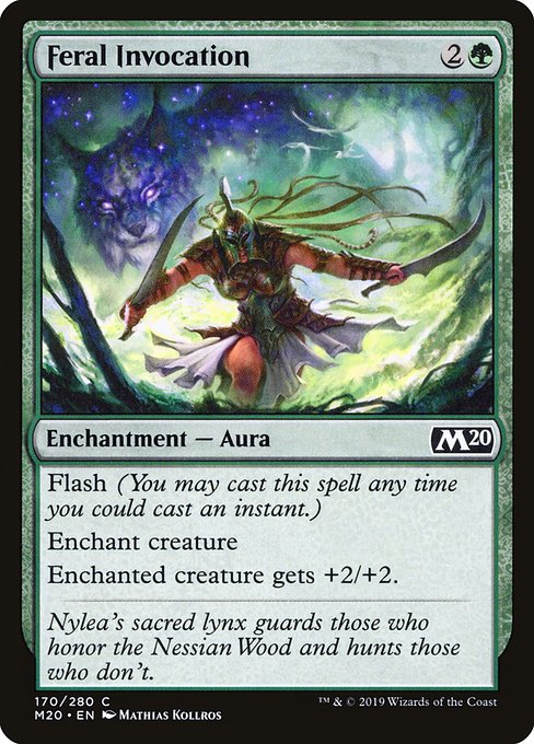 Feral Invocation from Core Set 2020