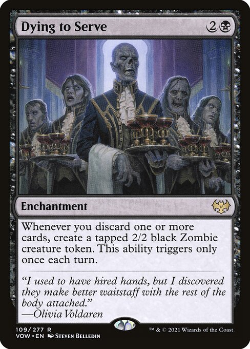 Dying to Serve from Innistrad: Crimson Vow