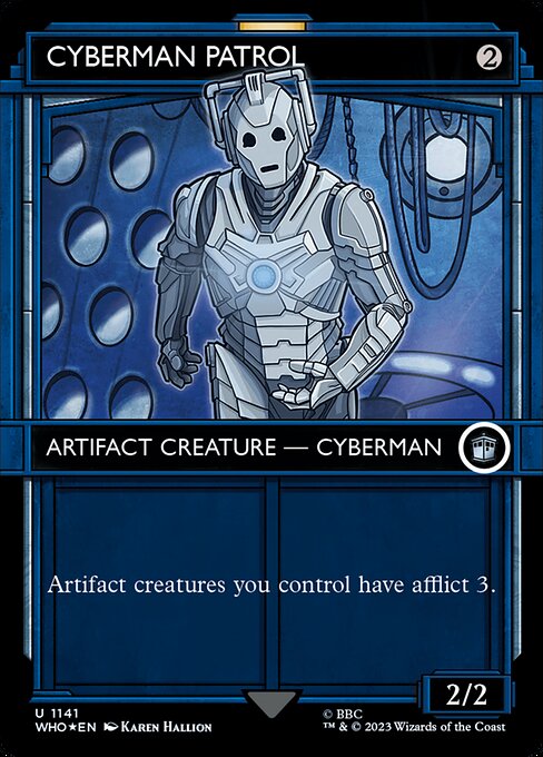 Cyberman Patrol from Doctor Who
